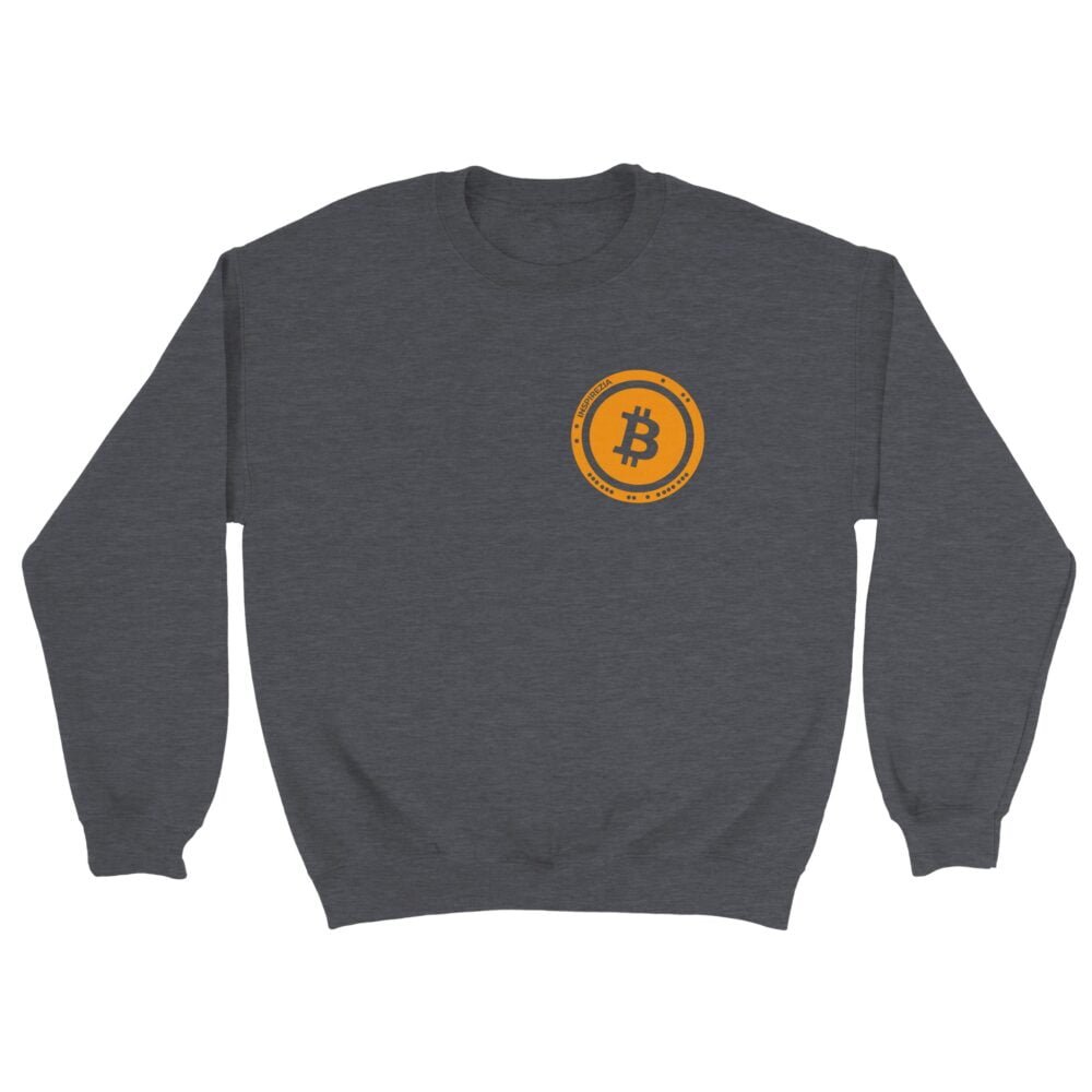 Bitcoin logo sweatshirt INSPIREZIA