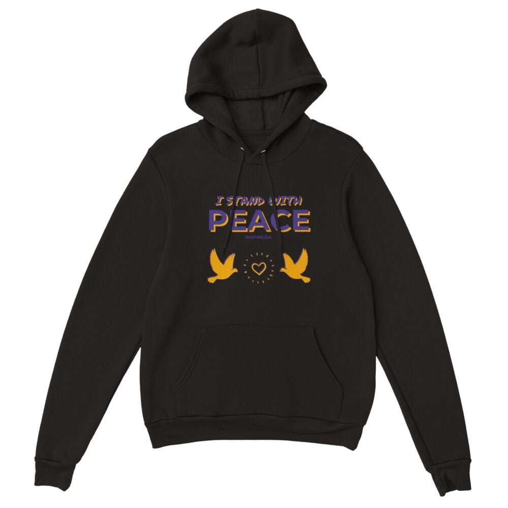 Peace hoodie premium INSPIREZIA