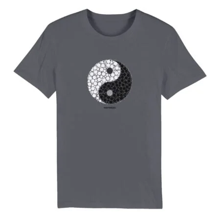 Yin yang eco friendly t shirt INSPIREZIA