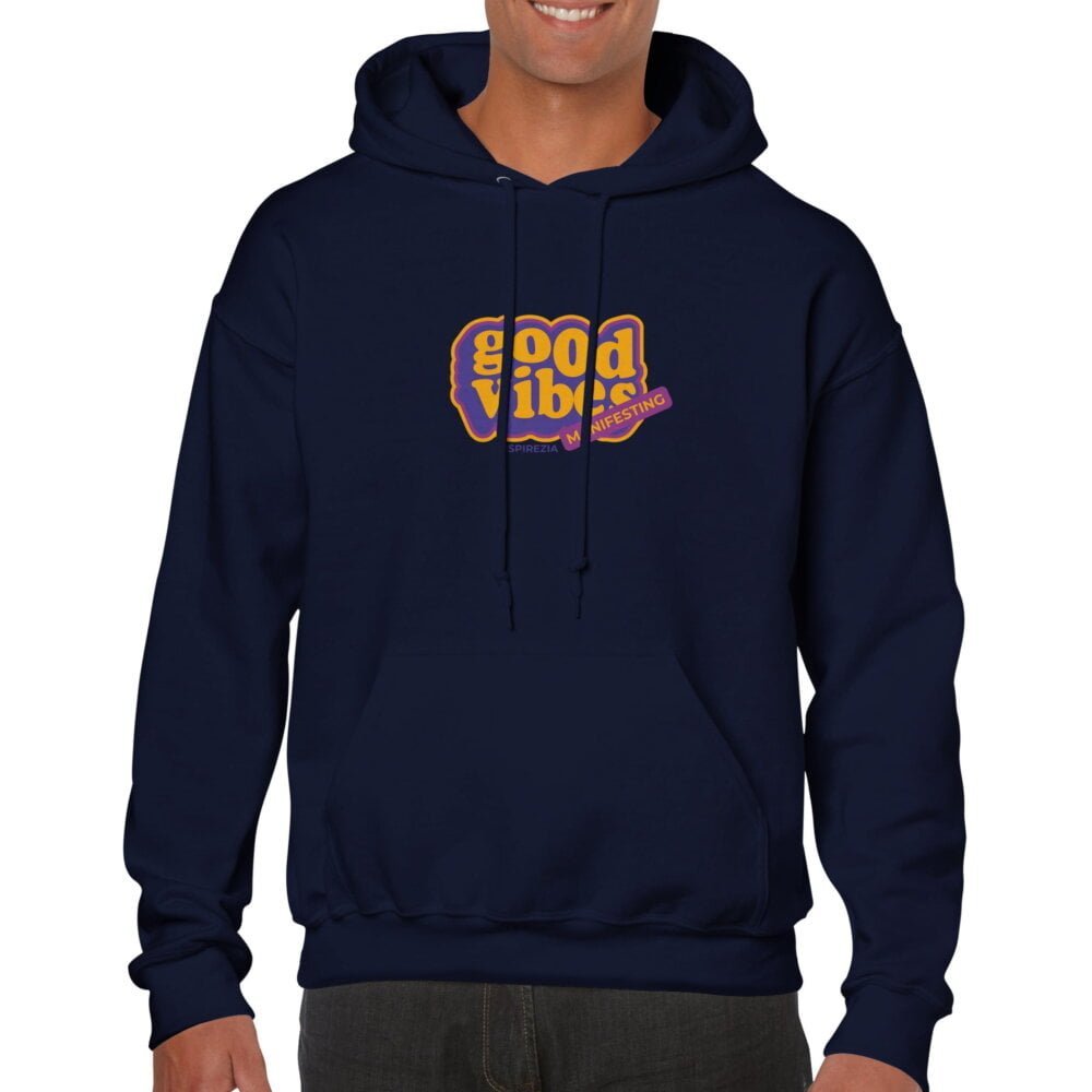 Good vibes hoodie premium INSPIREZIA