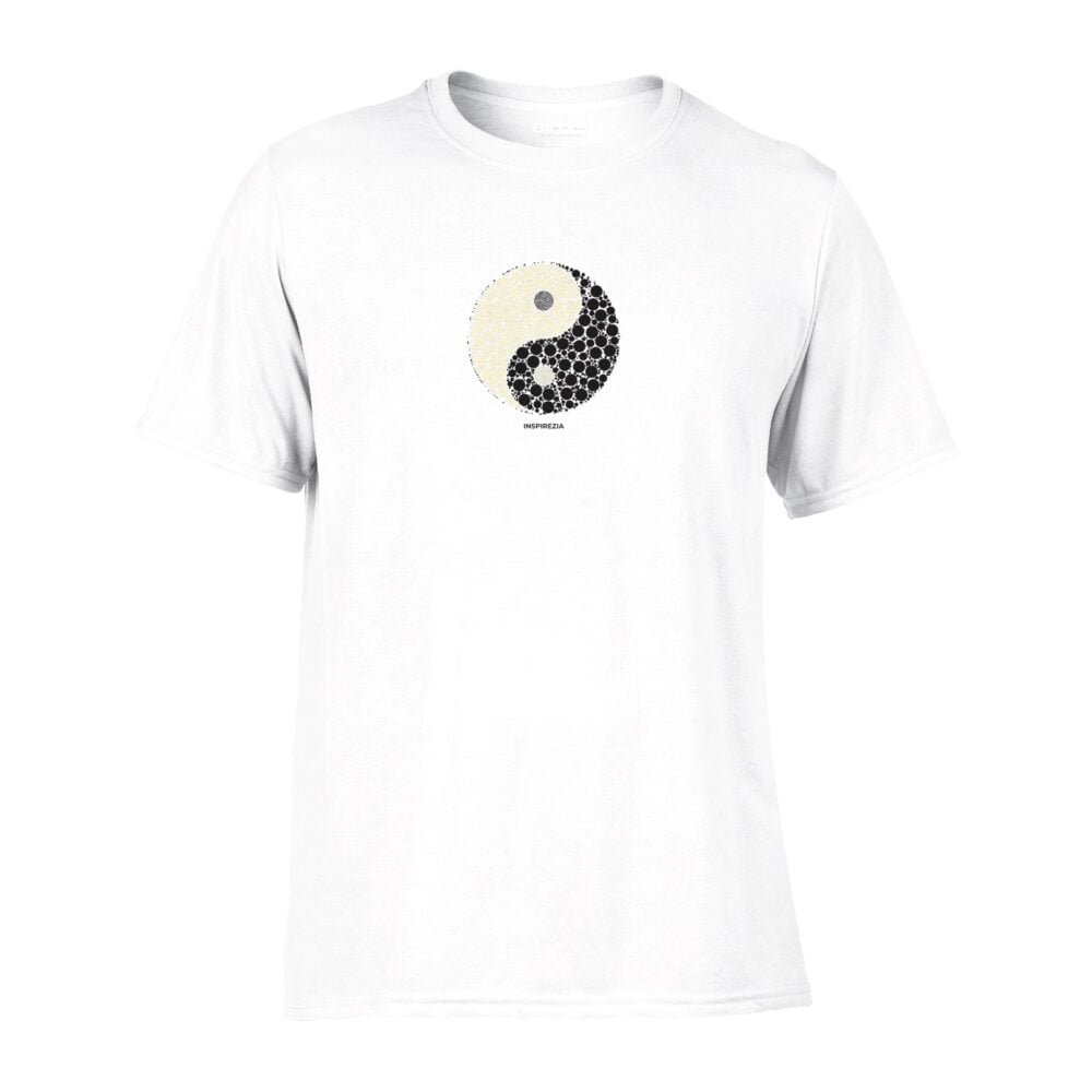 Yin yang sports t shirt INSPIREZIA