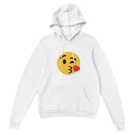 Kiss emoji hoodie premium INSPIREZIA