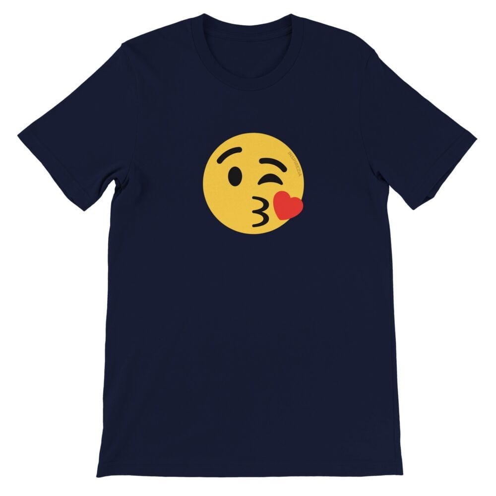 Kiss emoji t shirt premium INSPIREZIA