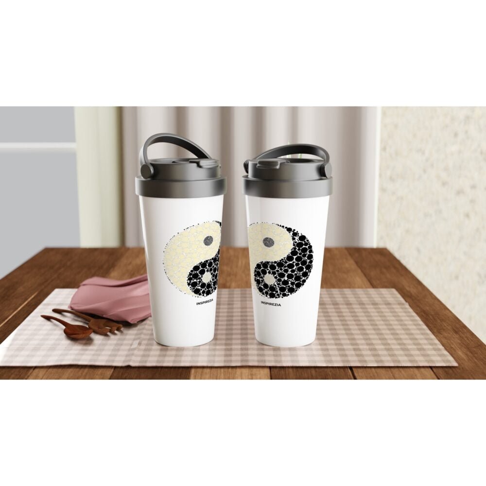 Yin yang travel mug INSPIREZIA