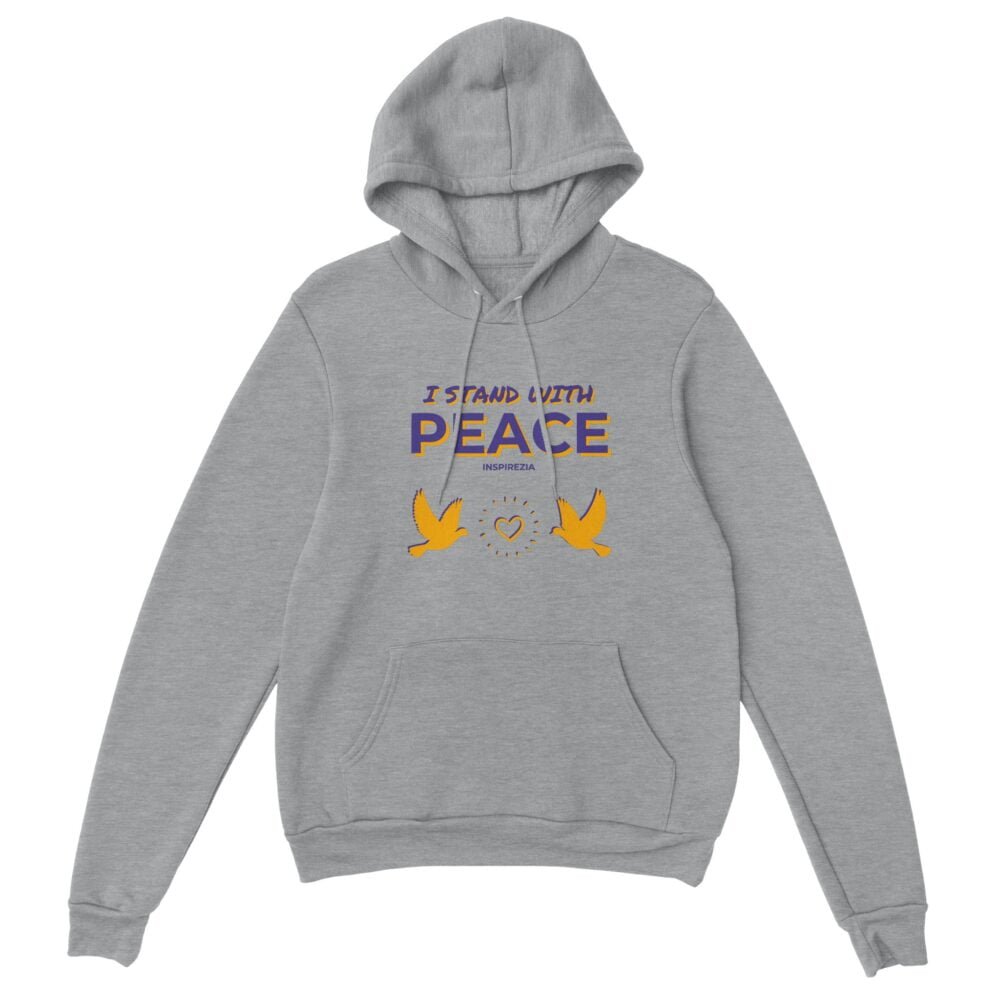 Peace hoodie premium INSPIREZIA