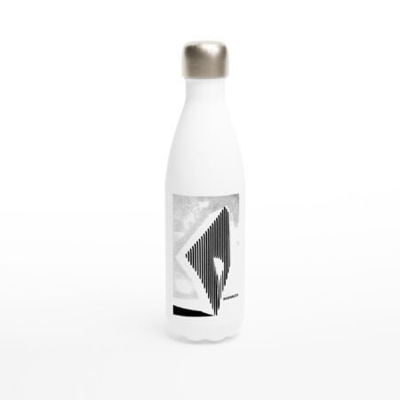 Optical illusion art water bottle INSPIREZIA