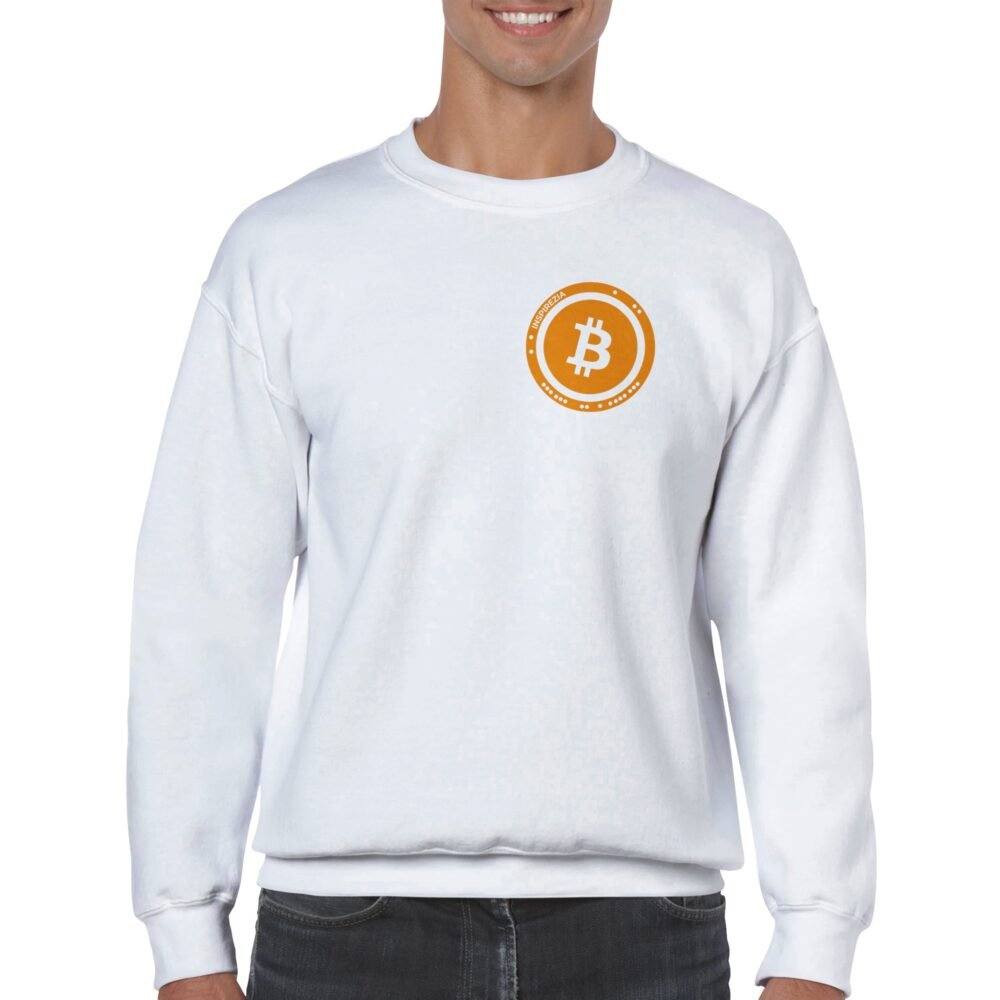 Bitcoin logo sweatshirt INSPIREZIA