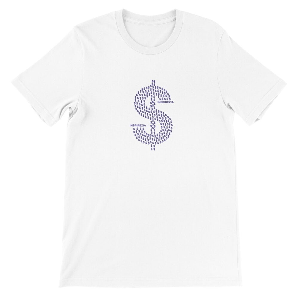 Money t shirt premium INSPIREZIA