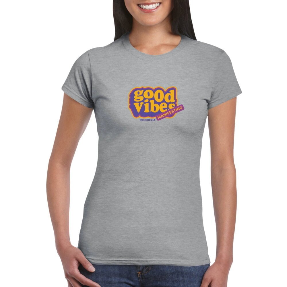 Good vibes women's t shirt INSPIREZIA