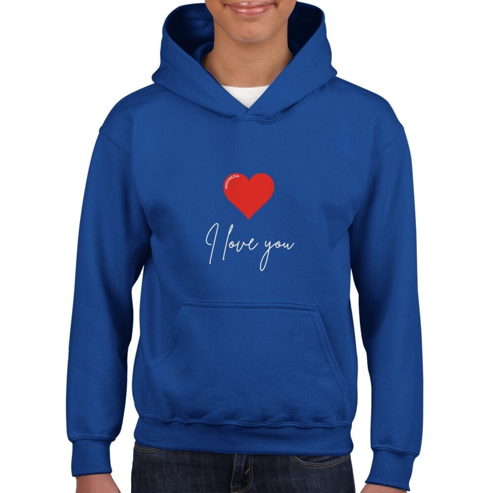 I love you kids hoodie INSPIREZIA