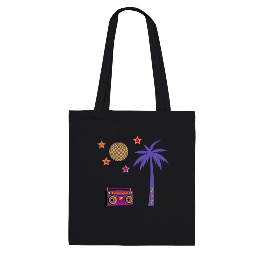 Cool retro tote bag INSPIREZIA