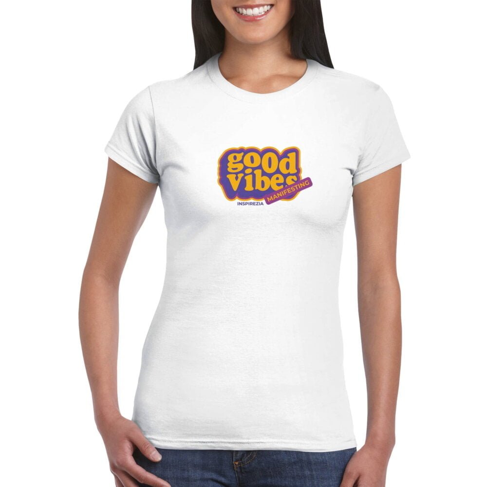 Good vibes women's t shirt INSPIREZIA