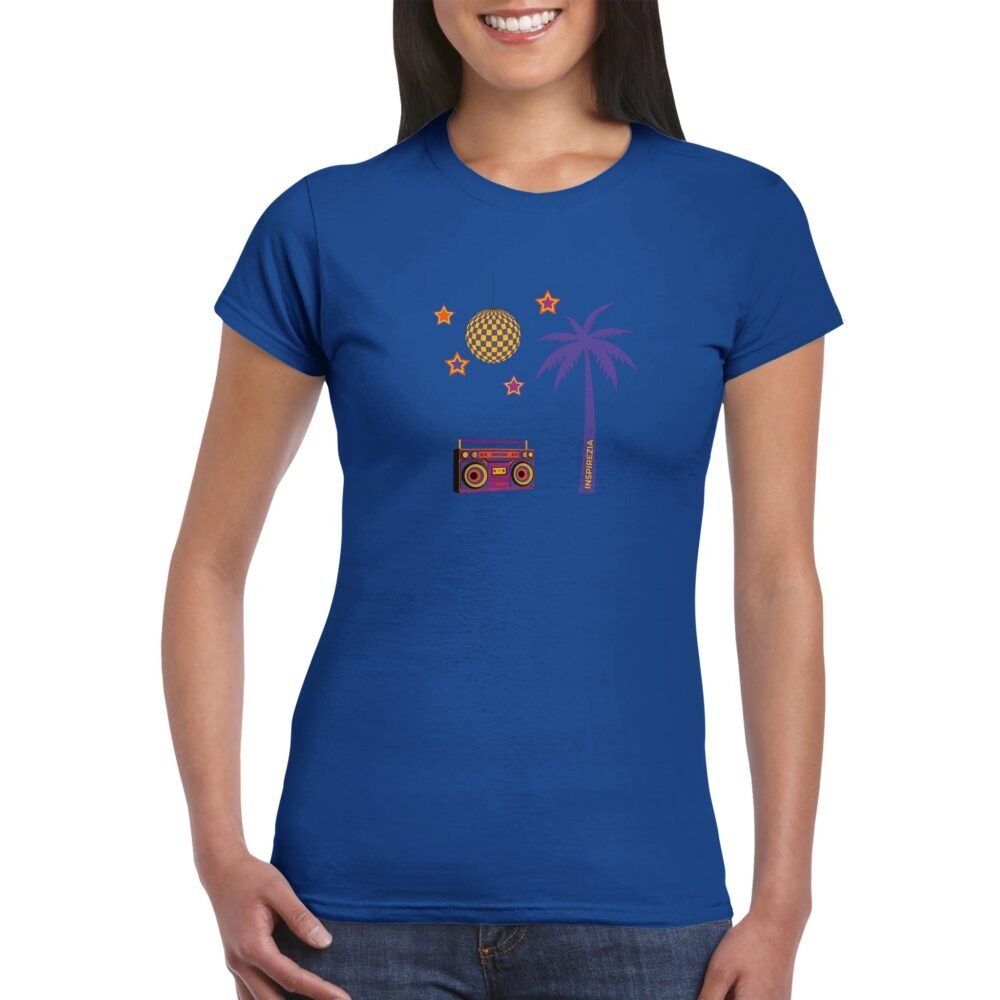 Cool retro women's t shirt INSPIREZIA