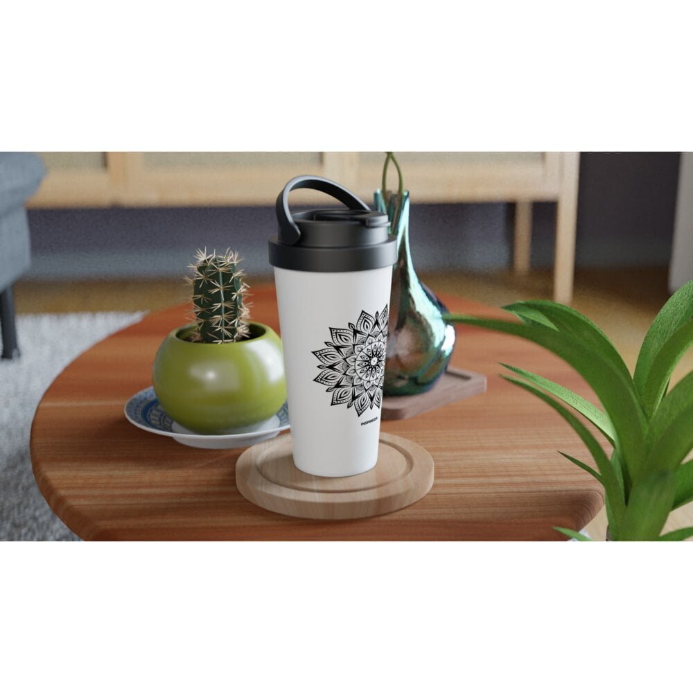 Mandala travel mug INSPIREZIA