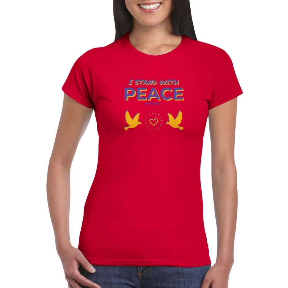 Peace women's t shirt INSPIREZIA