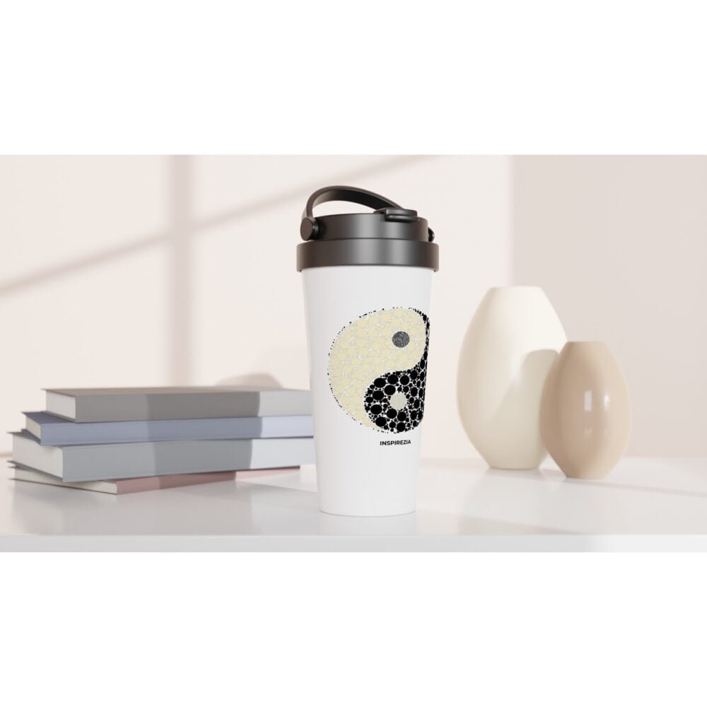 Yin yang travel mug INSPIREZIA