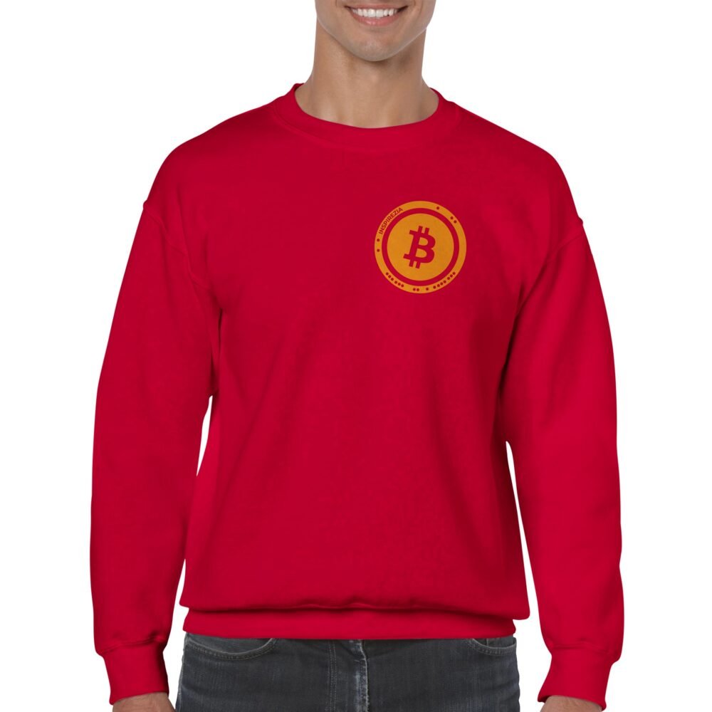 Bitcoin logo sweatshirt INSPIREZIA