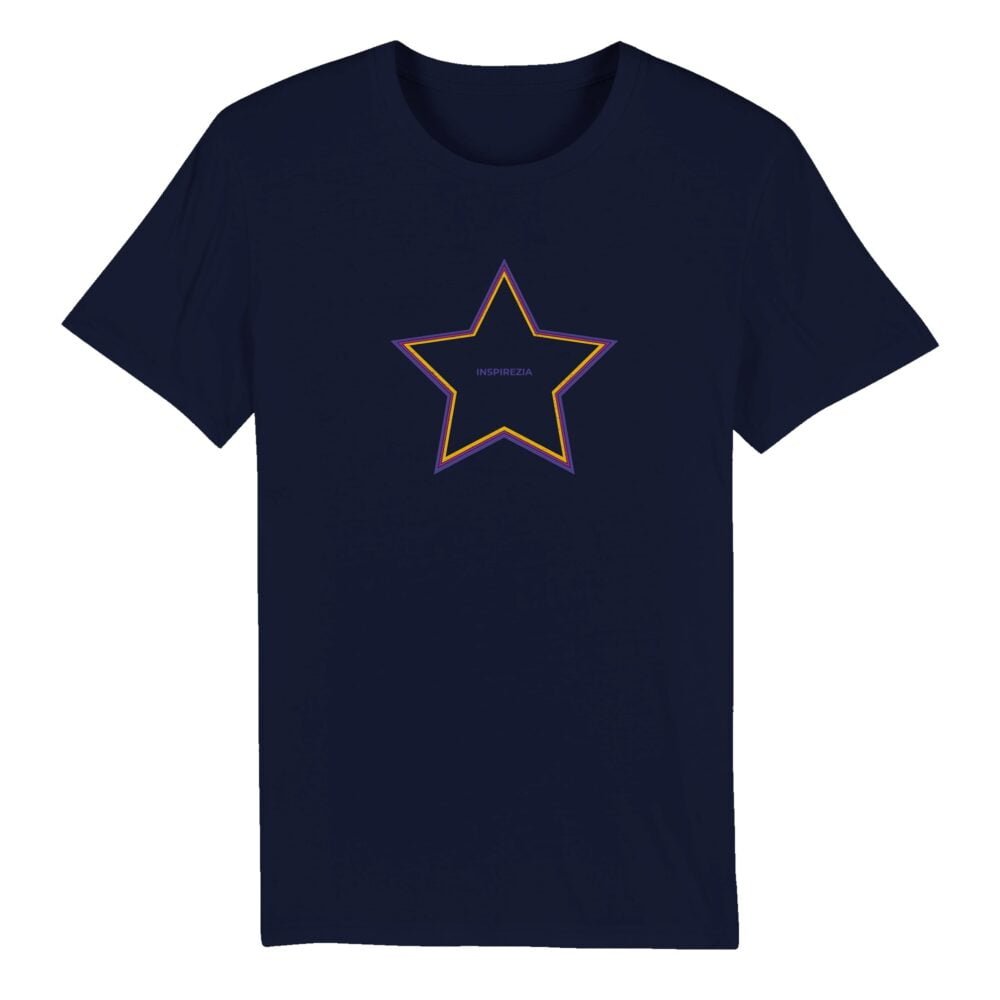 Star eco friendly t shirt INSPIREZIA