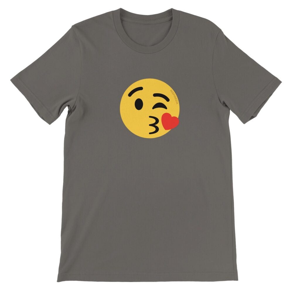 Kiss emoji t shirt premium INSPIREZIA