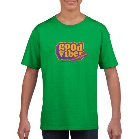 Good vibes kids t shirt INSPIREZIA