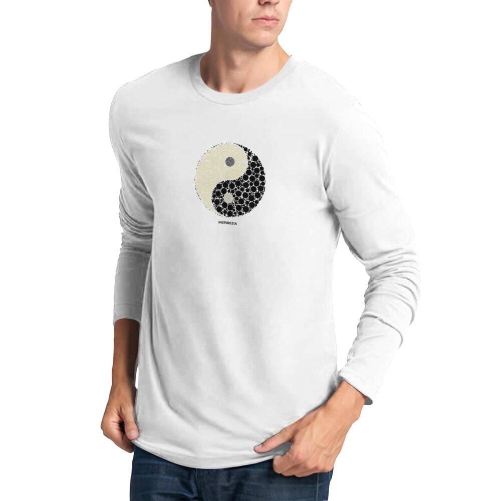 Yin yang long sleeve shirt premium INSPIREZIA