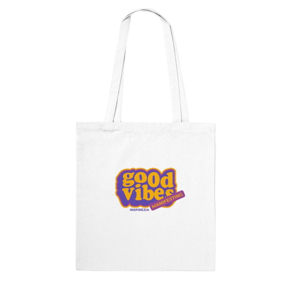 Good vibes tote bag INSPIREZIA