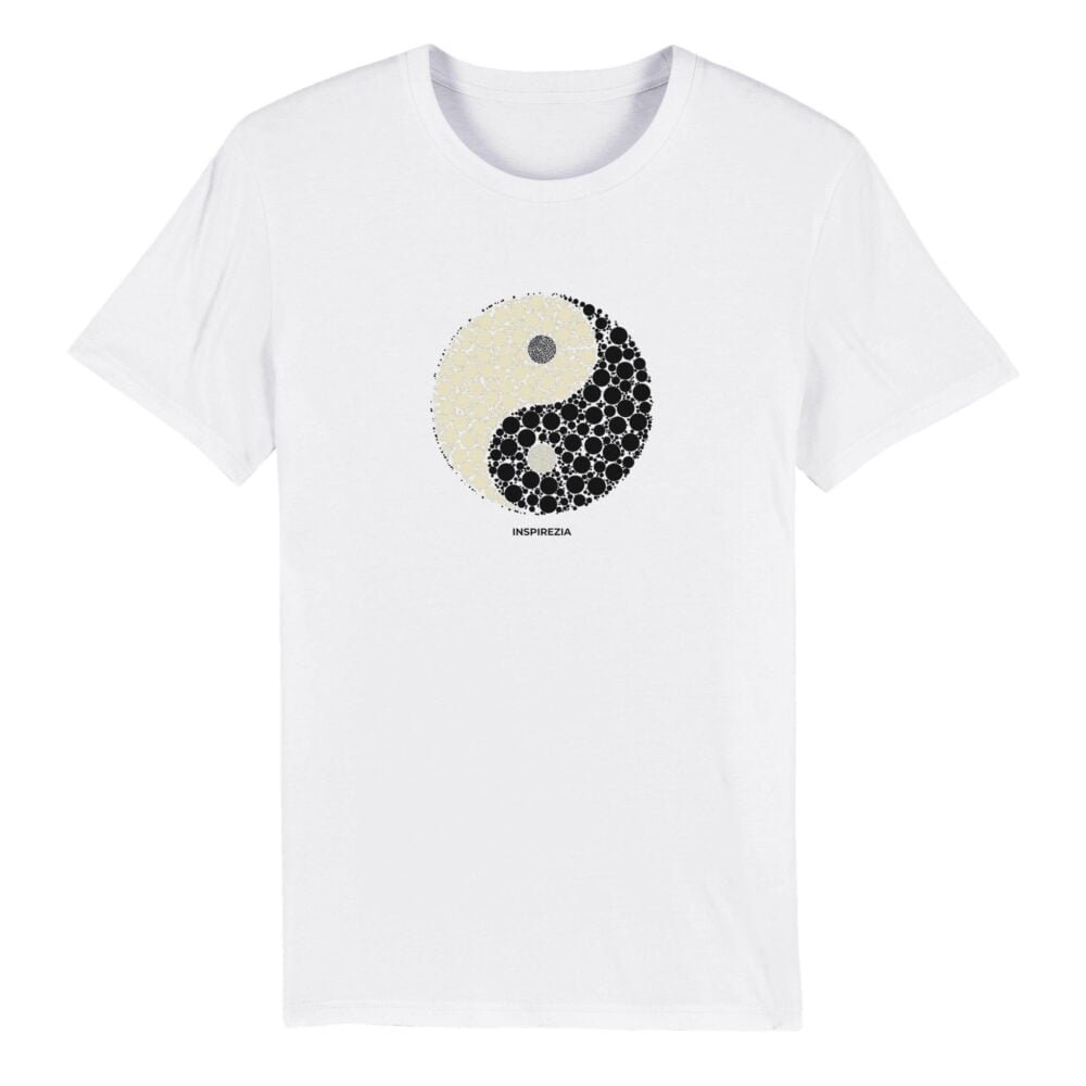 Yin yang eco friendly t shirt INSPIREZIA