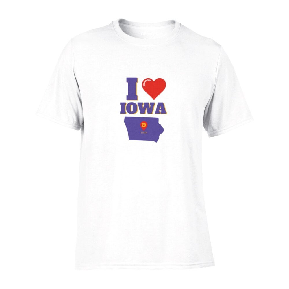 I love Iowa sports t shirt INSPIREZIA