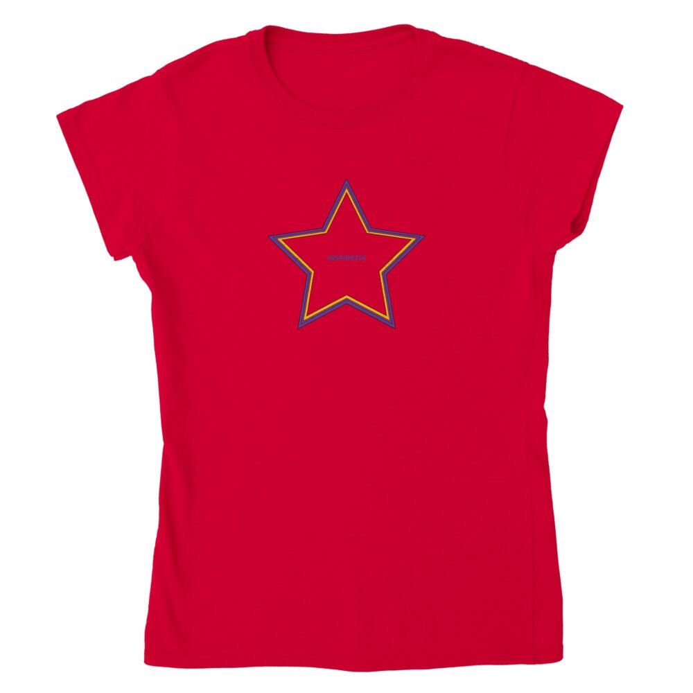 Star women's t shirt INSPIREZIA