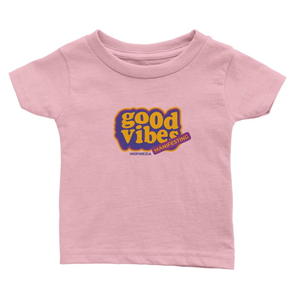 Good vibes baby t shirt INSPIREZIA