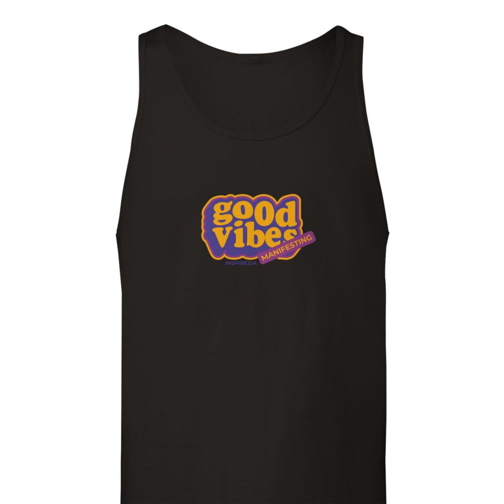 Good vibes tank top premium INSPIREZIA