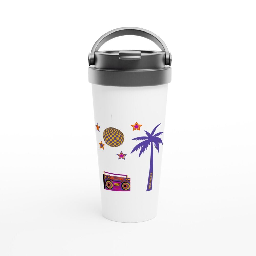 Cool retro travel mug INSPIREZIA