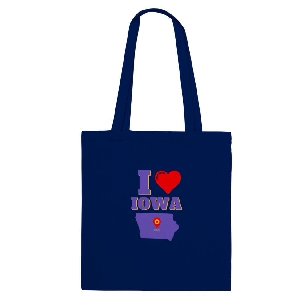 I love Iowa tote bag INSPIREZIA