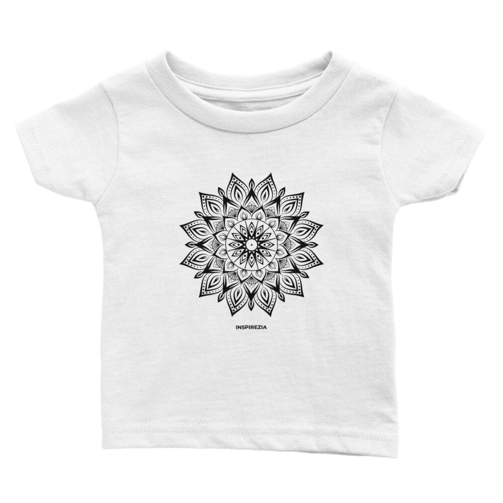 Mandala baby t shirt INSPIREZIA