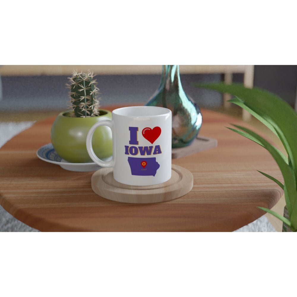 I love Iowa mug INSPIREZIA