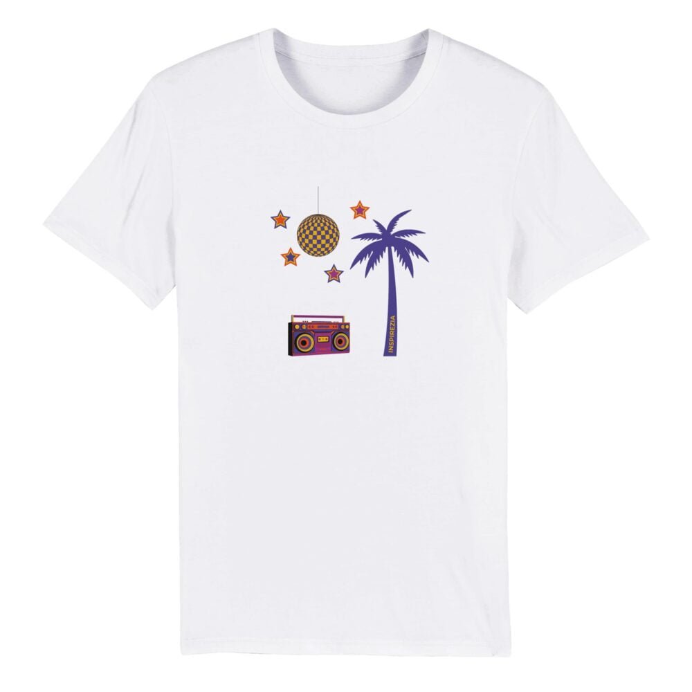 Cool retro eco friendly t shirt INSPIREZIA