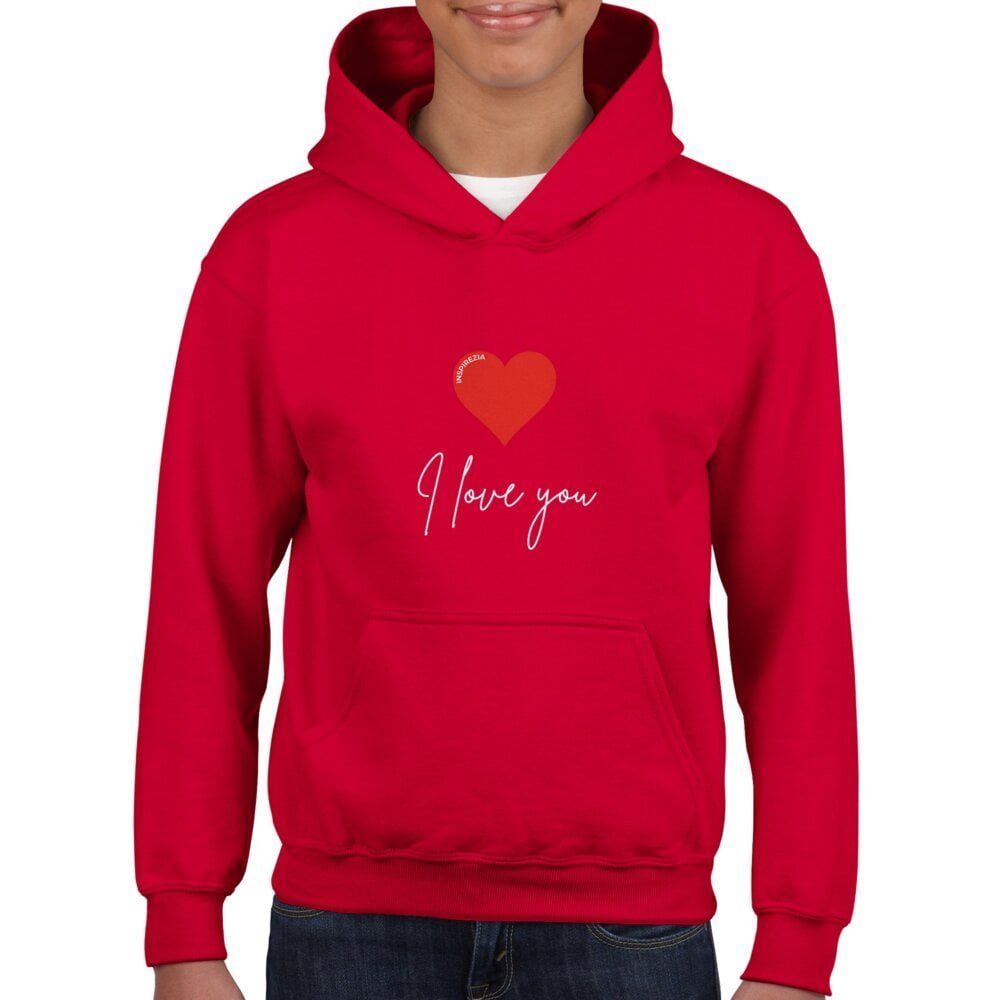 I love you kids hoodie INSPIREZIA