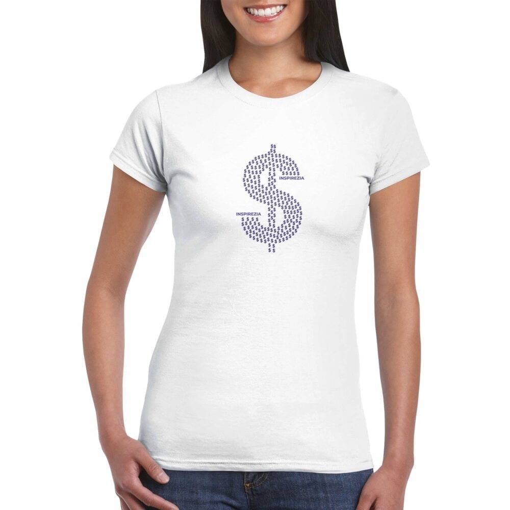 Money women's t shirt INSPIREZIA