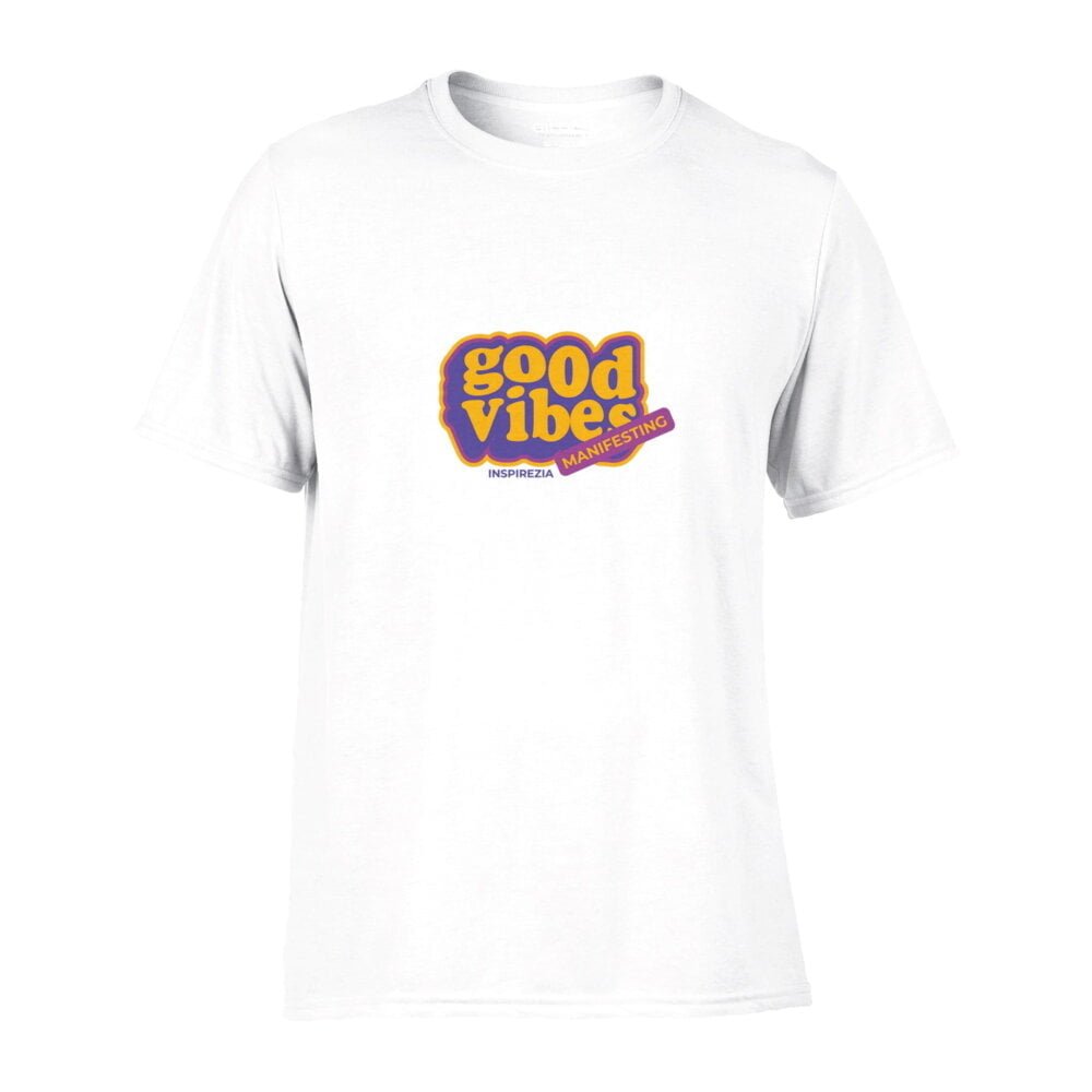 Good vibes sports t shirt INSPIREZIA