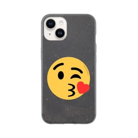 Kiss emoji eco friendly phone case INSPIREZIA