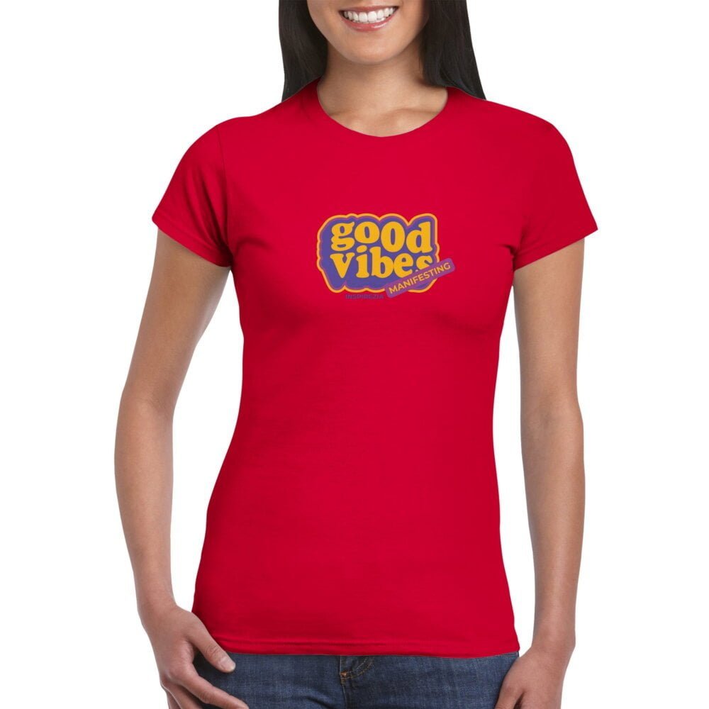 Good vibes women's t shirt INSPIREZIA