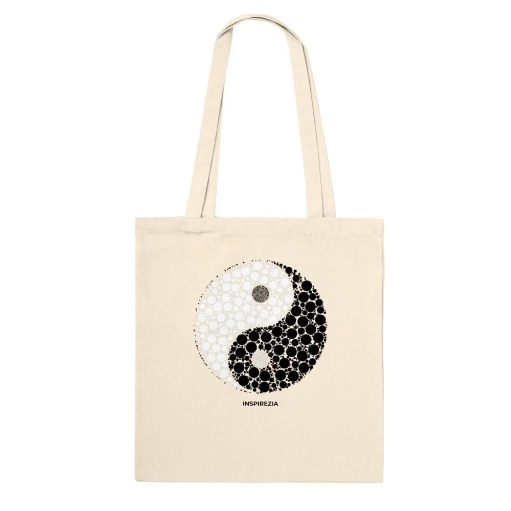 Yin yang tote bag INSPIREZIA