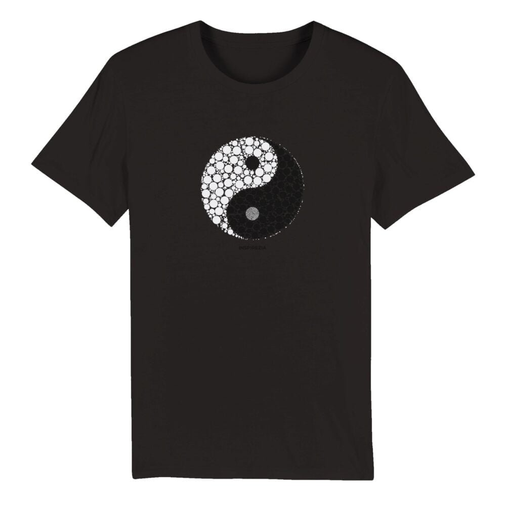 Yin yang eco friendly t shirt INSPIREZIA