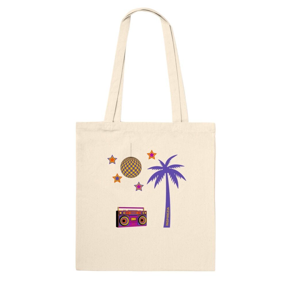 Cool retro tote bag INSPIREZIA