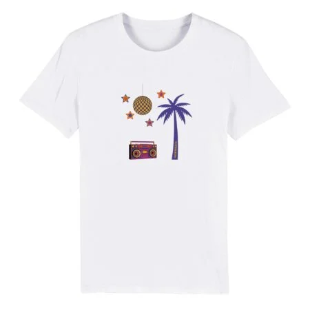 Cool retro eco friendly t shirt INSPIREZIA