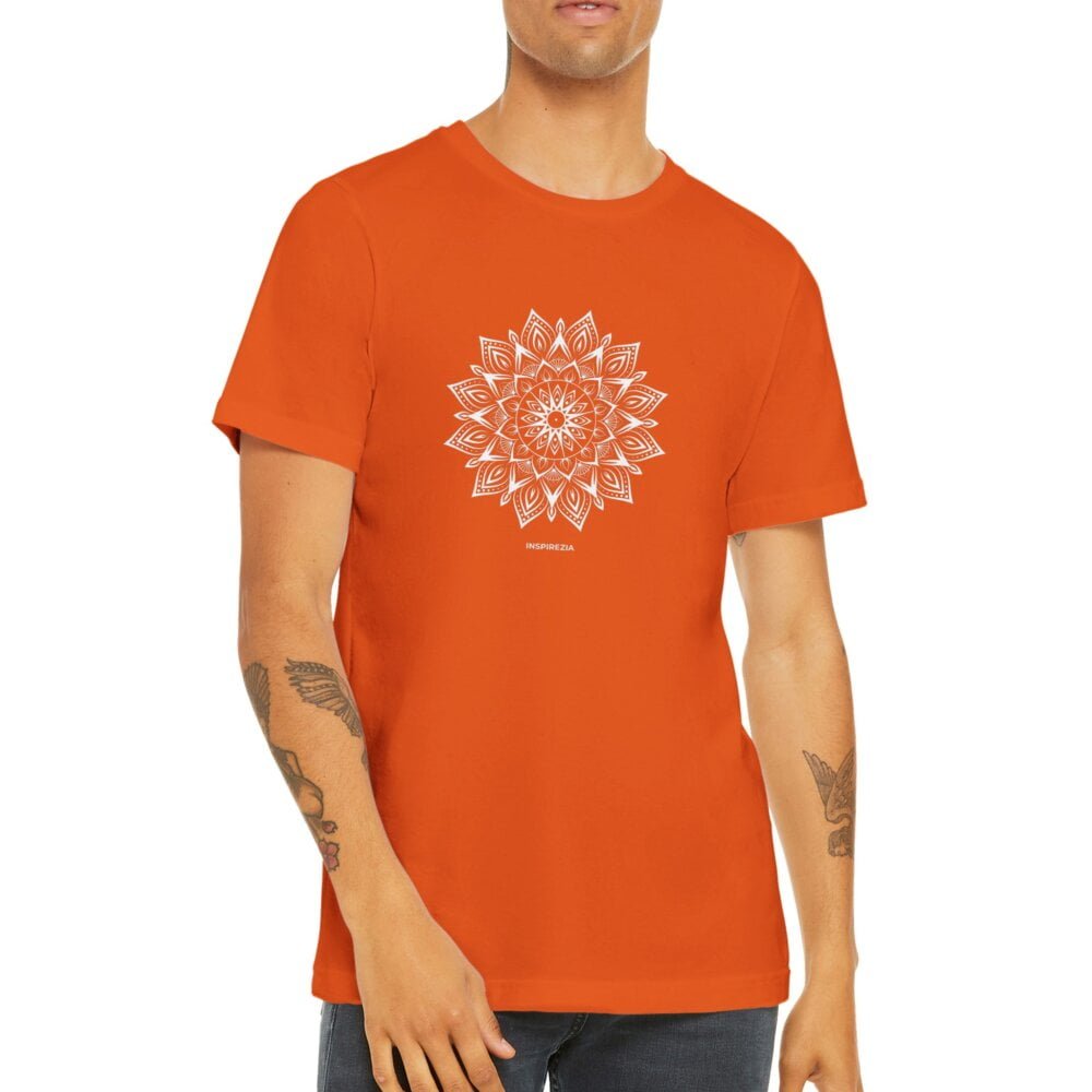 Mandala t shirt premium INSPIREZIA