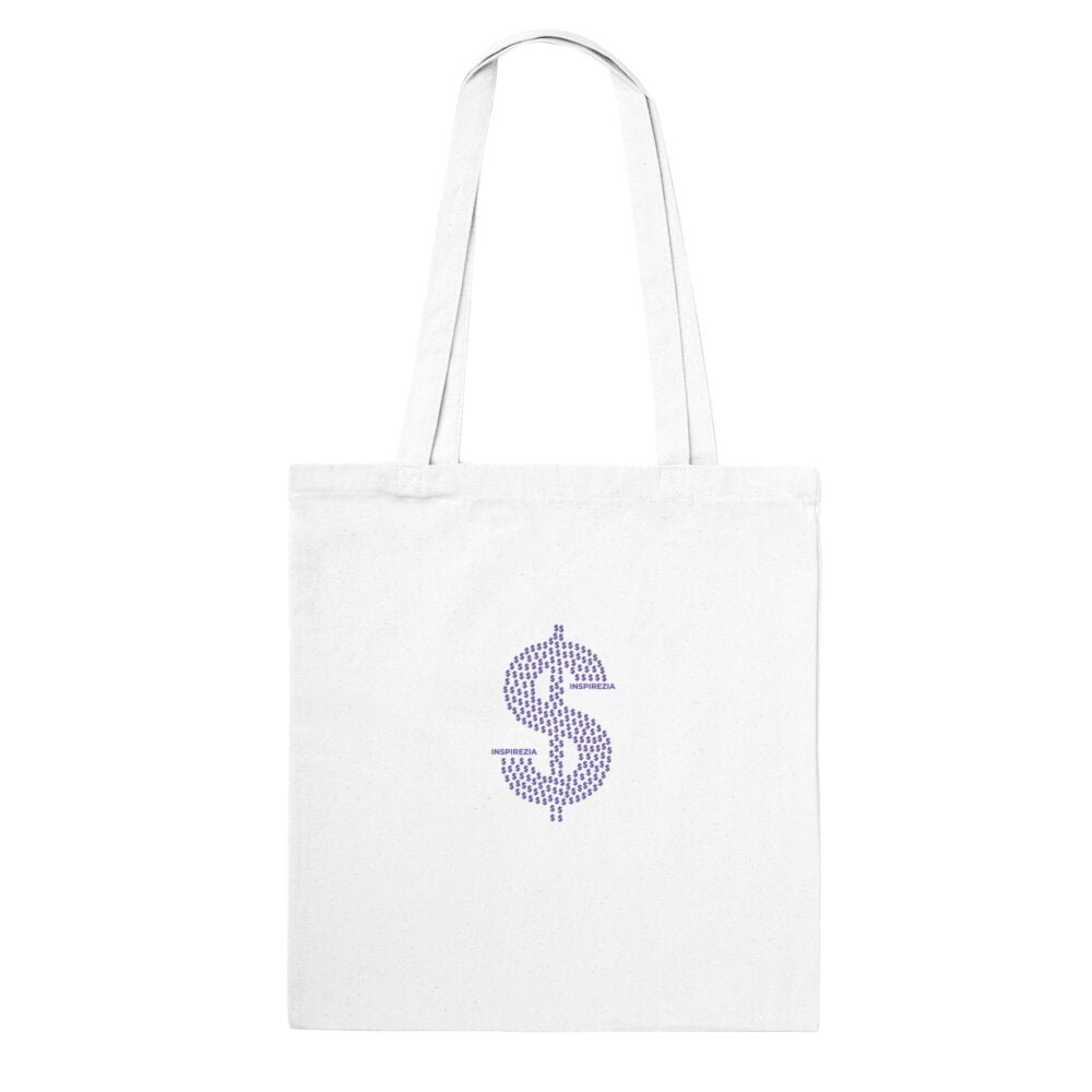 Money tote bag INSPIREZIA