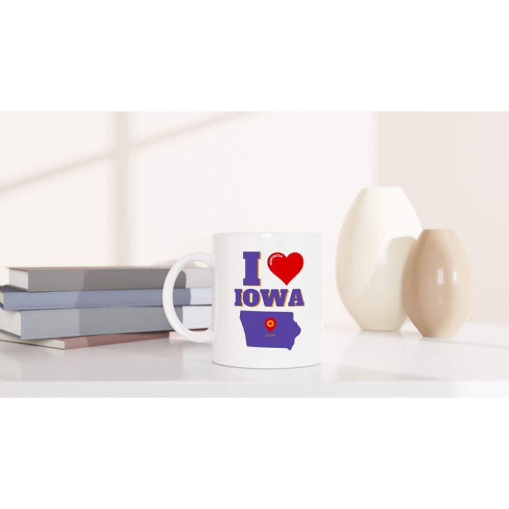 I love Iowa mug INSPIREZIA