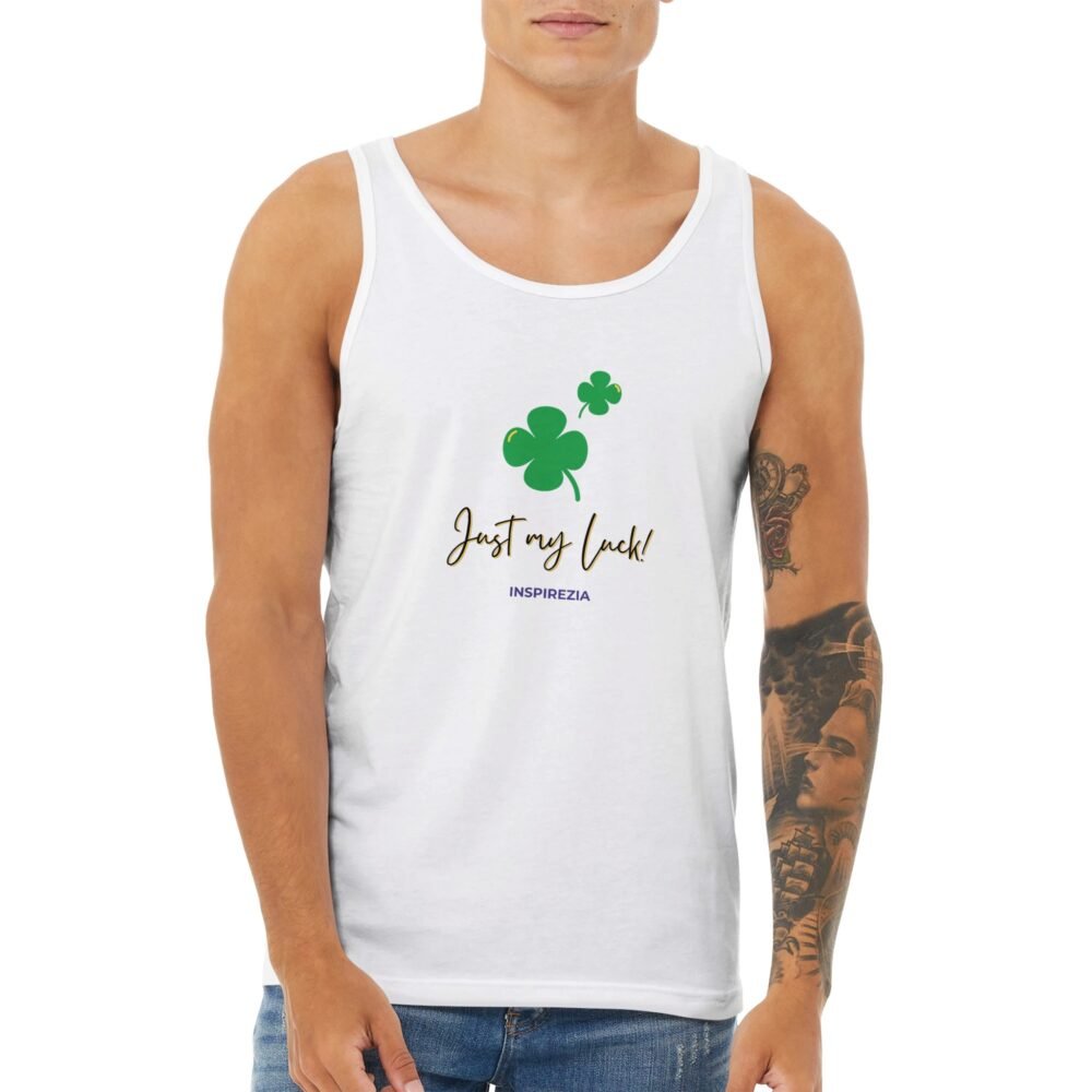 Just my luck tank top premium INSPIREZIA