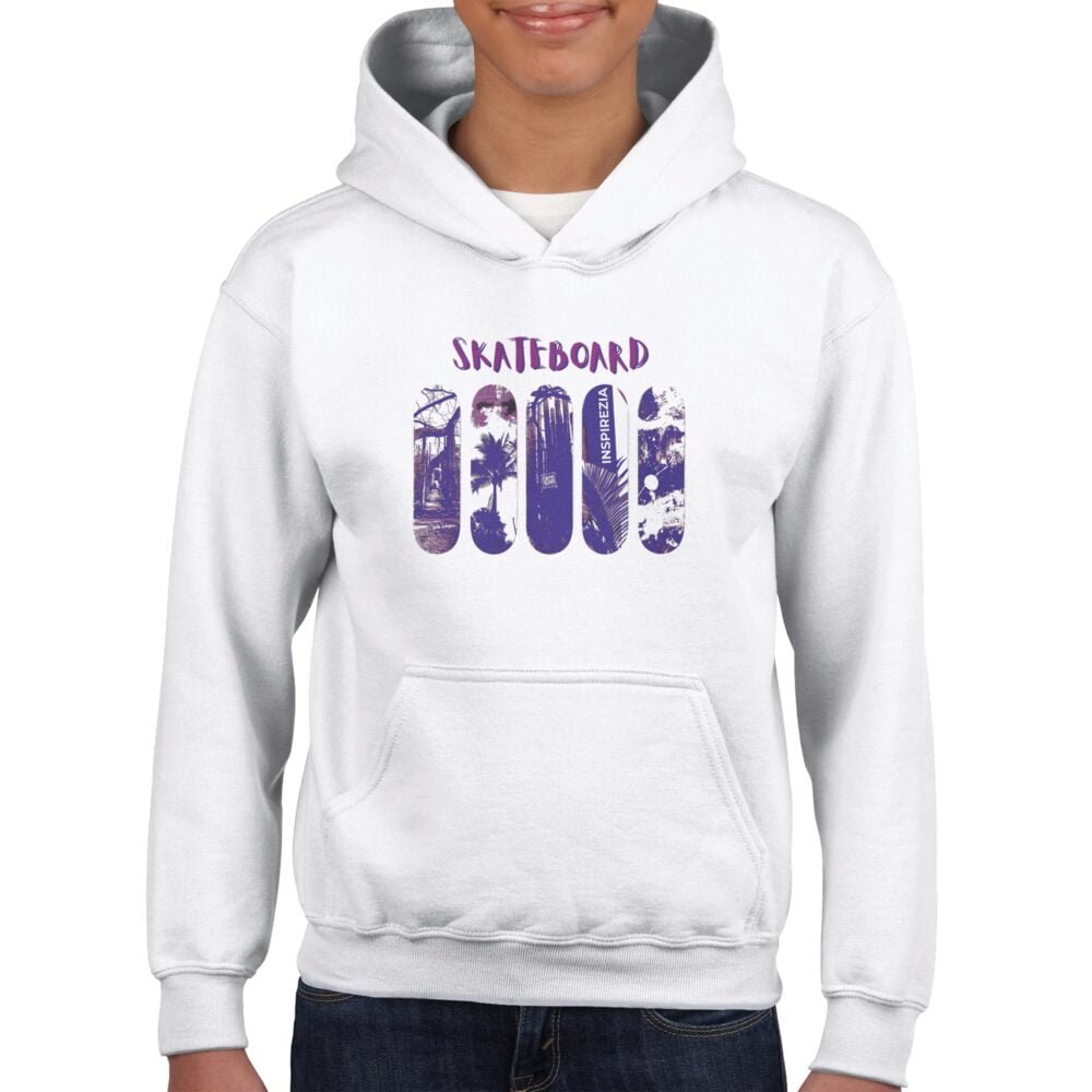 Skateboard kids hoodie INSPIREZIA